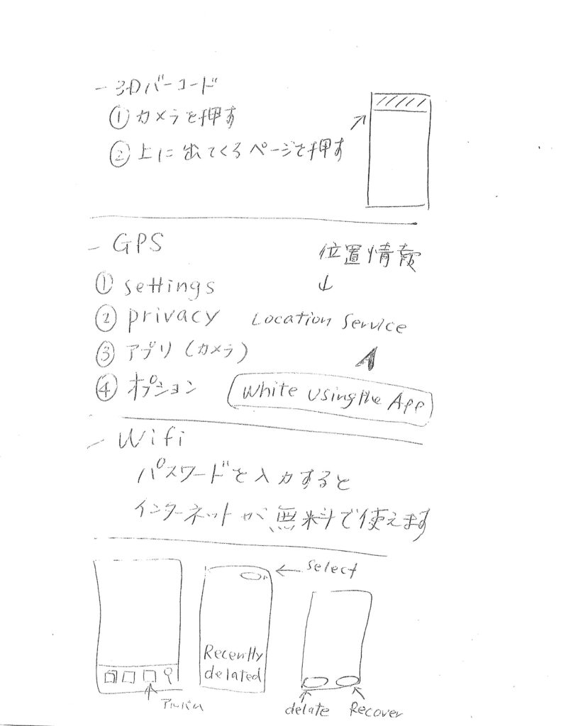 0002 シニアスマホ教室のノート