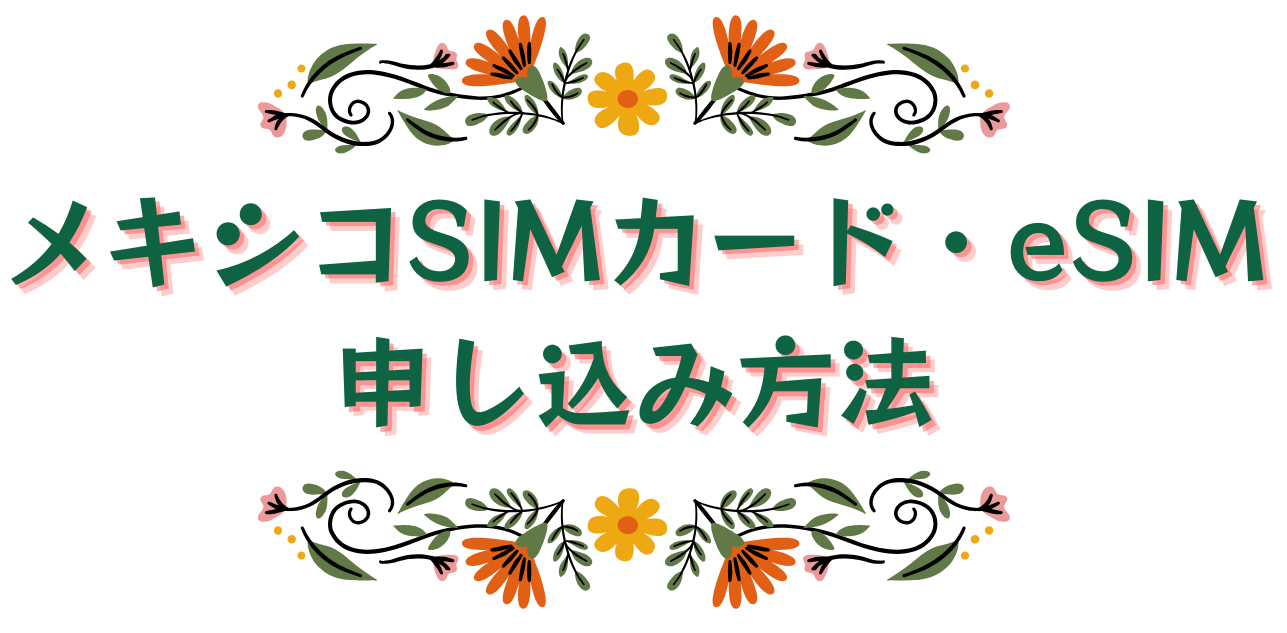 mexico-03 誰でも簡単!SIM カードの使い方