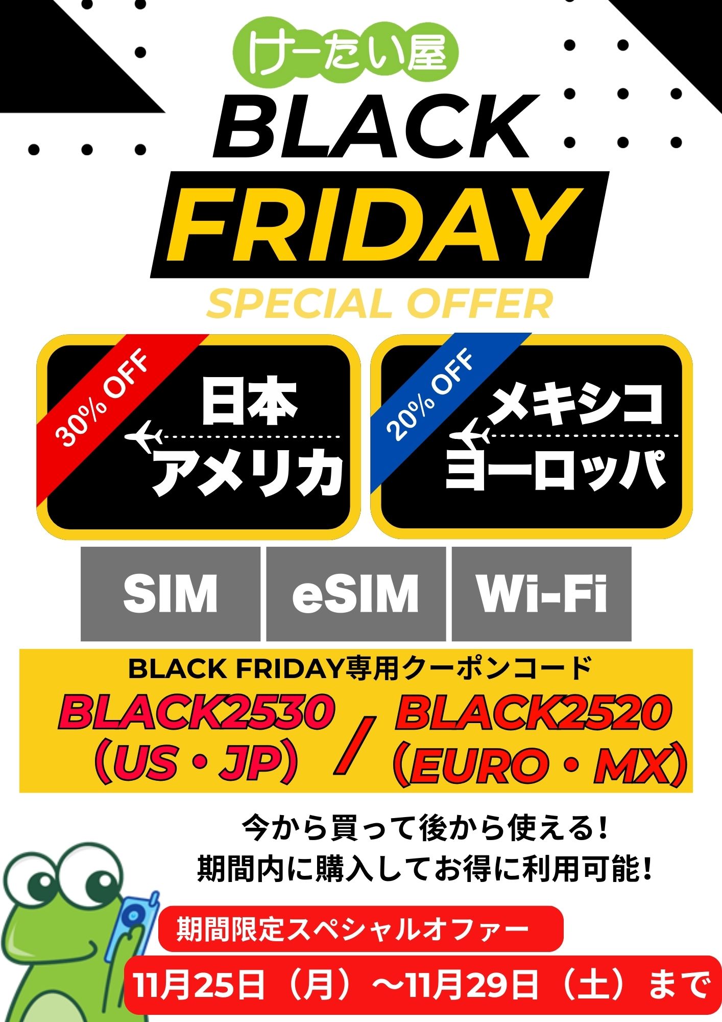 Black Friday Offer ブラックフライデーセール