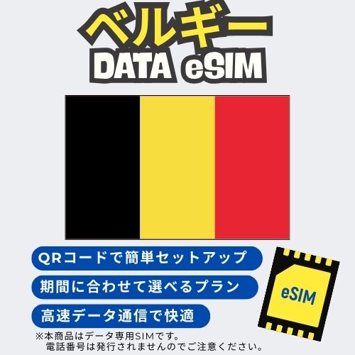 Belgium data esim