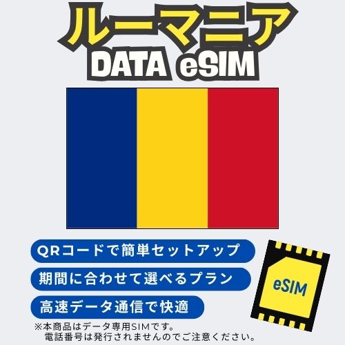 Romania data esim